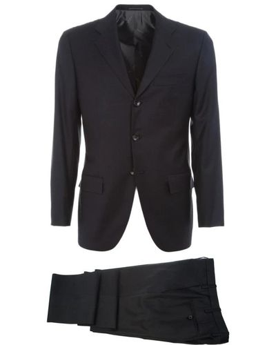 Kiton Suit Sets - Black
