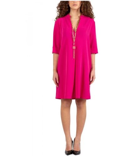 Hanita Short Dresses - Pink