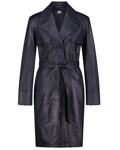 Riani Belted Coats - Blue