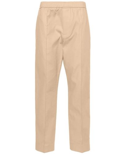 Lanvin Straight Trousers - Natural