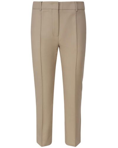 Sportmax Cropped trousers - Natur