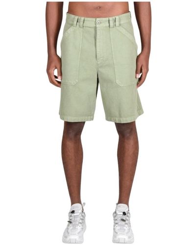 A.P.C. Shorts in cotone - Verde