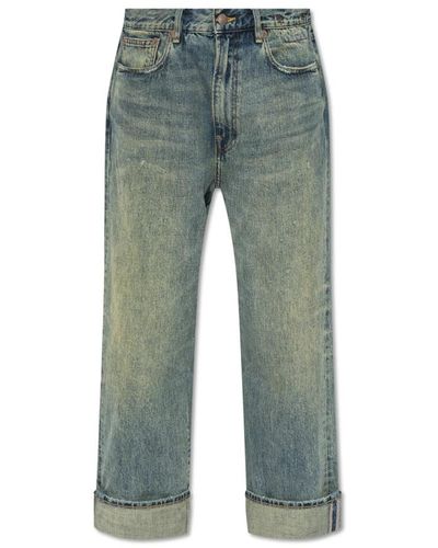 R13 Jeans con efecto vintage - Azul