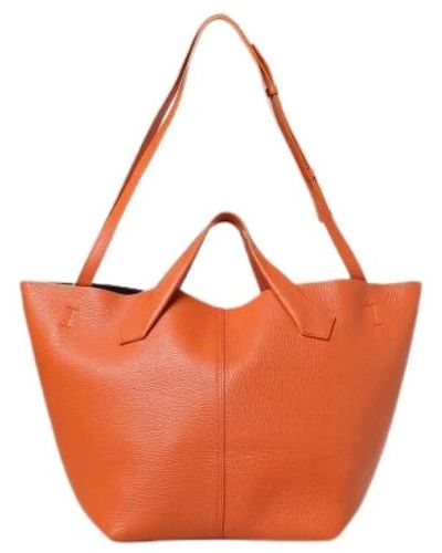 Liviana Conti Bags > bucket bags - Orange