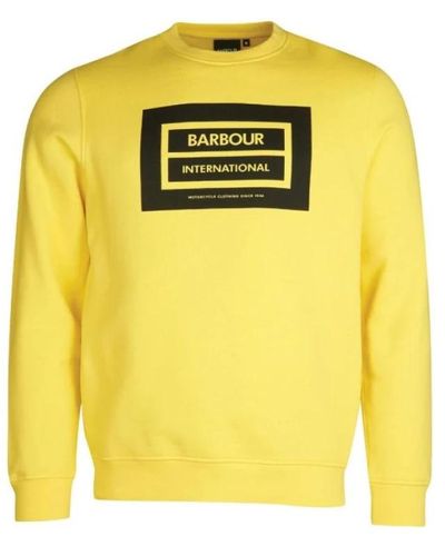 Barbour Sweatshirts - Yellow