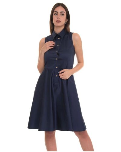 Fay Shirt Dresses - Blue
