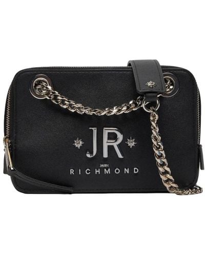 John Richmond Cross Body Bags - Black