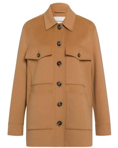 IVY & OAK Coats > single-breasted coats - Marron