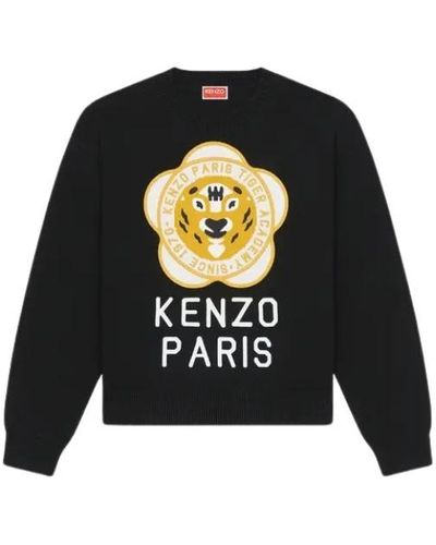 KENZO Tiger academy schwarzer pullover