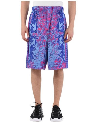 Versace Jeans Couture Casual Shorts - Blue