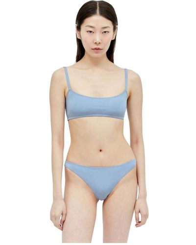 Lido Square neck bikini set - Blau