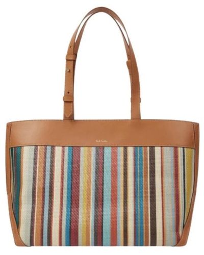 PS by Paul Smith Tote Bags - Brown