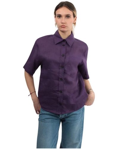 Liviana Conti Blouses & shirts > shirts - Violet