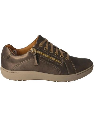 Clarks Deportivo nalle lace bronce - Marrón