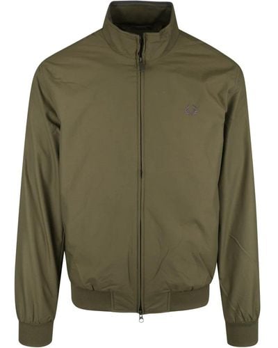 Fred Perry Bomber Jackets - Green