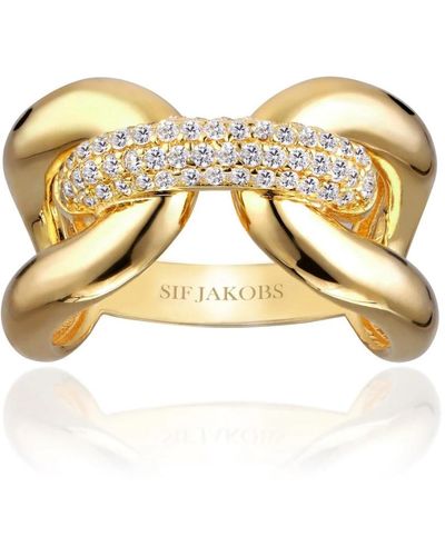Sif Jakobs Jewellery Capri drei goldring - Mettallic
