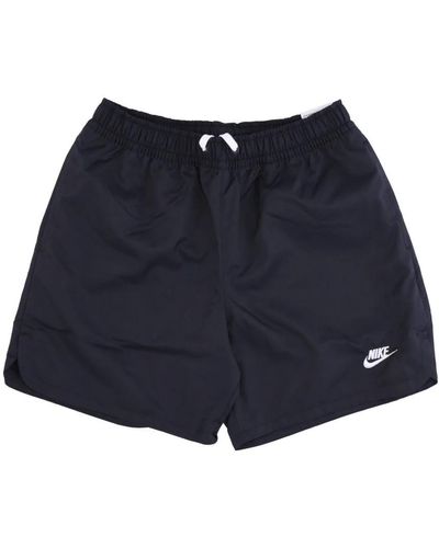 Nike Gewebte gefütterte flow shorts - Blau