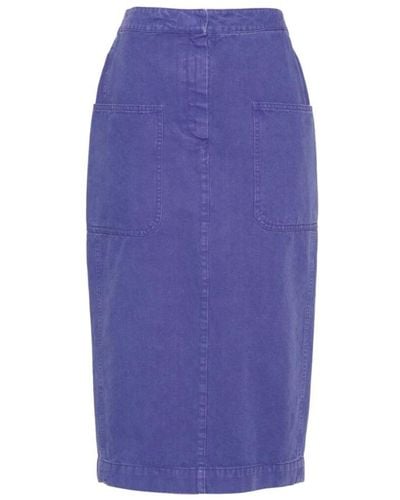 Max Mara Skirts > midi skirts - Bleu