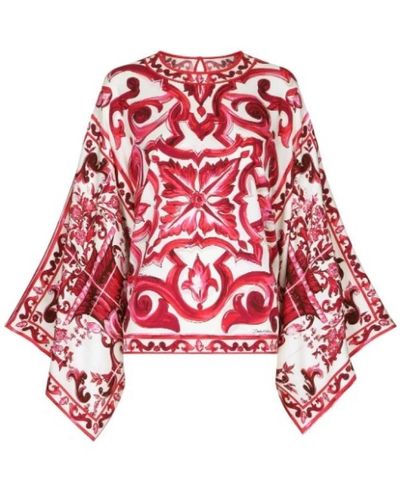 Dolce & Gabbana Blouses - Red