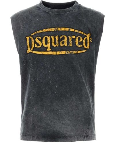 DSquared² Tops > sleeveless tops - Gris