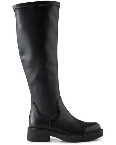 Shoe The Bear Over-Knee Boots - Black
