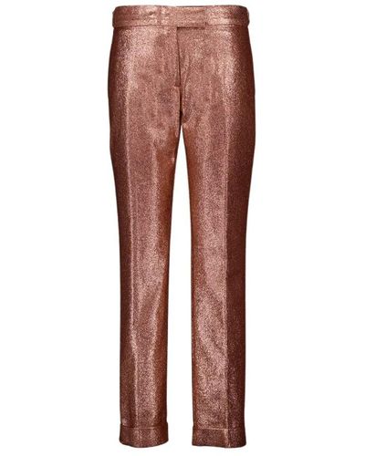 Tom Ford Straight Trousers - Brown