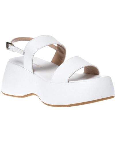 Baldinini Flat Sandals - White