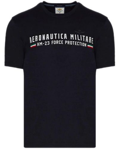 Aeronautica Militare T-Shirts - Black