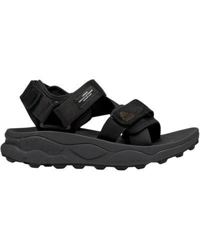 Flower Mountain Shoes > sandals > flat sandals - Noir