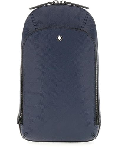 Montblanc Bags > backpacks - Bleu