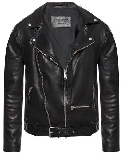 AllSaints Wick biker jacket - Nero