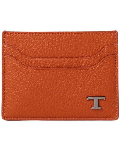 Tod's Classico portafoglio in pelle - Arancione