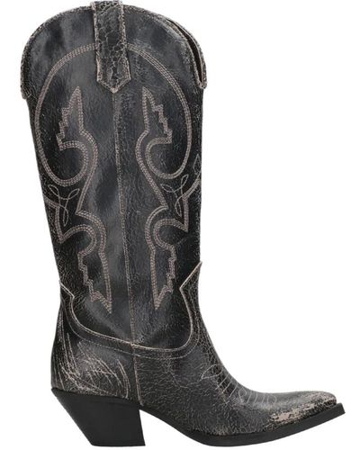 Aniye By Shoes > boots > cowboy boots - Noir