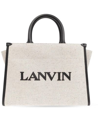 Lanvin Pm shopper tasche - Natur
