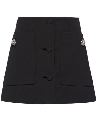 Prada Short Skirts - Black