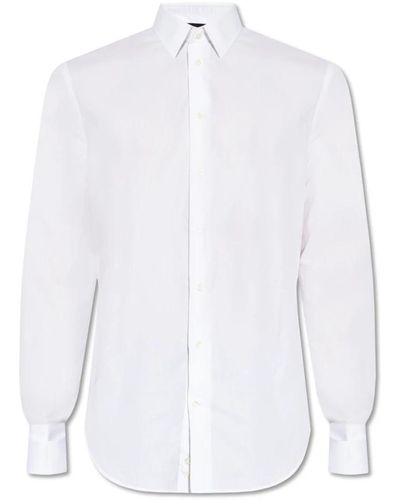 Emporio Armani Hemd mit schettenknöpfen - Weiß