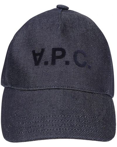 A.P.C. Accessories > hats > caps - Bleu