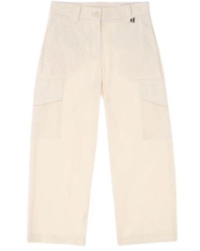 Dixie Straight Trousers - Natural