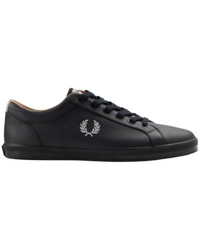 Fred Perry Sneakers - Schwarz