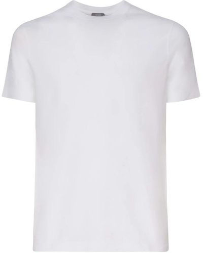 Zanone T-Shirts - White