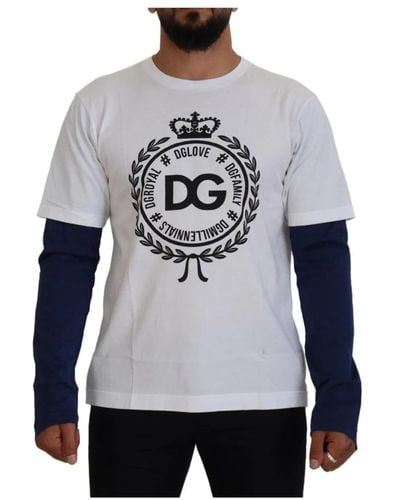 Dolce & Gabbana Long sleeve tops - Grau