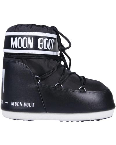 Moon Boot Icon Low Nylon Boots - Blau