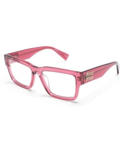 Miu Miu Glasses - Pink