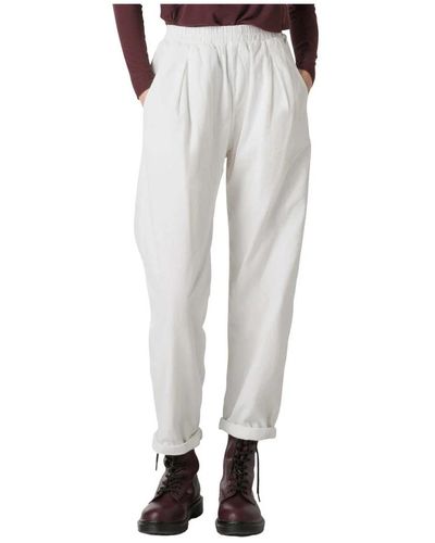 Deha Trousers > straight trousers - Gris