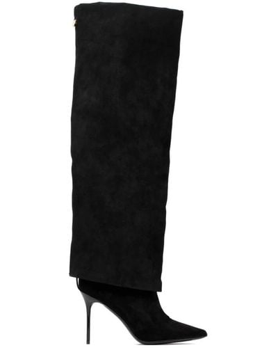 Balmain Ariel hohe stiefel - Schwarz