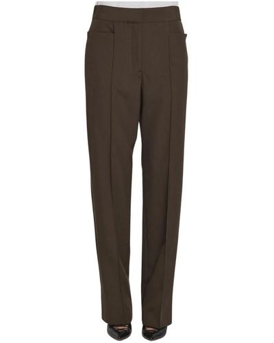 Lemaire Straight Pants - Brown