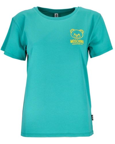 Moschino Blaue t-shirts und polos 1v6a070344060374