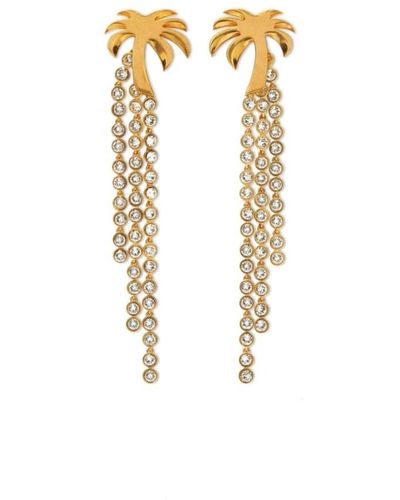 Palm Angels Earrings - Metallic