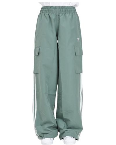 adidas Originals Pantalones cargo verdes adicolor