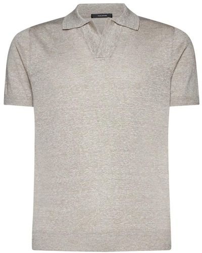Tagliatore Leinen t-shirts und polos in - Grau